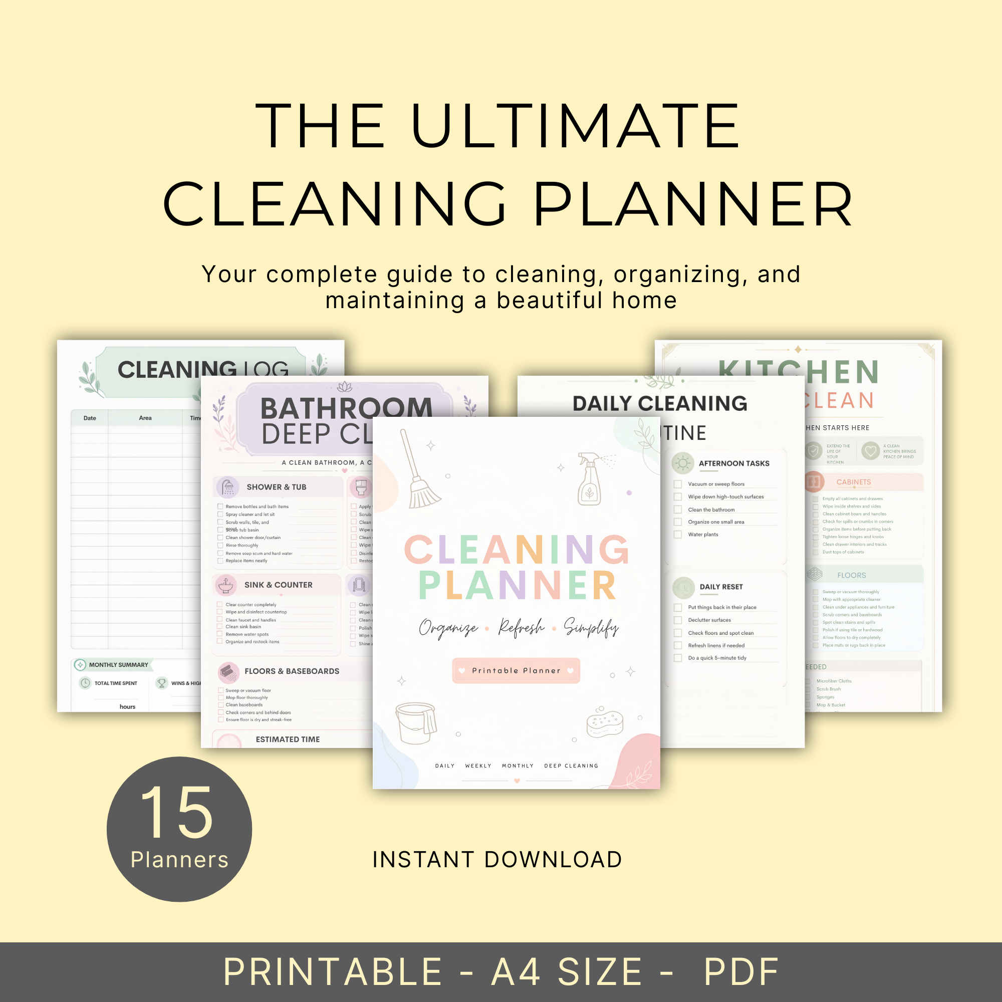 The Ultimate Cleaning Planner®