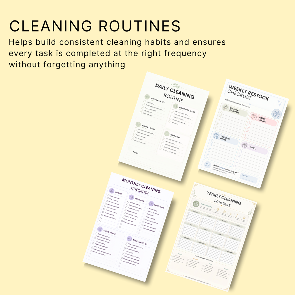 The Ultimate Cleaning Planner®