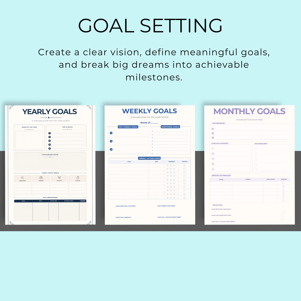 The Ultimate Goal Planner