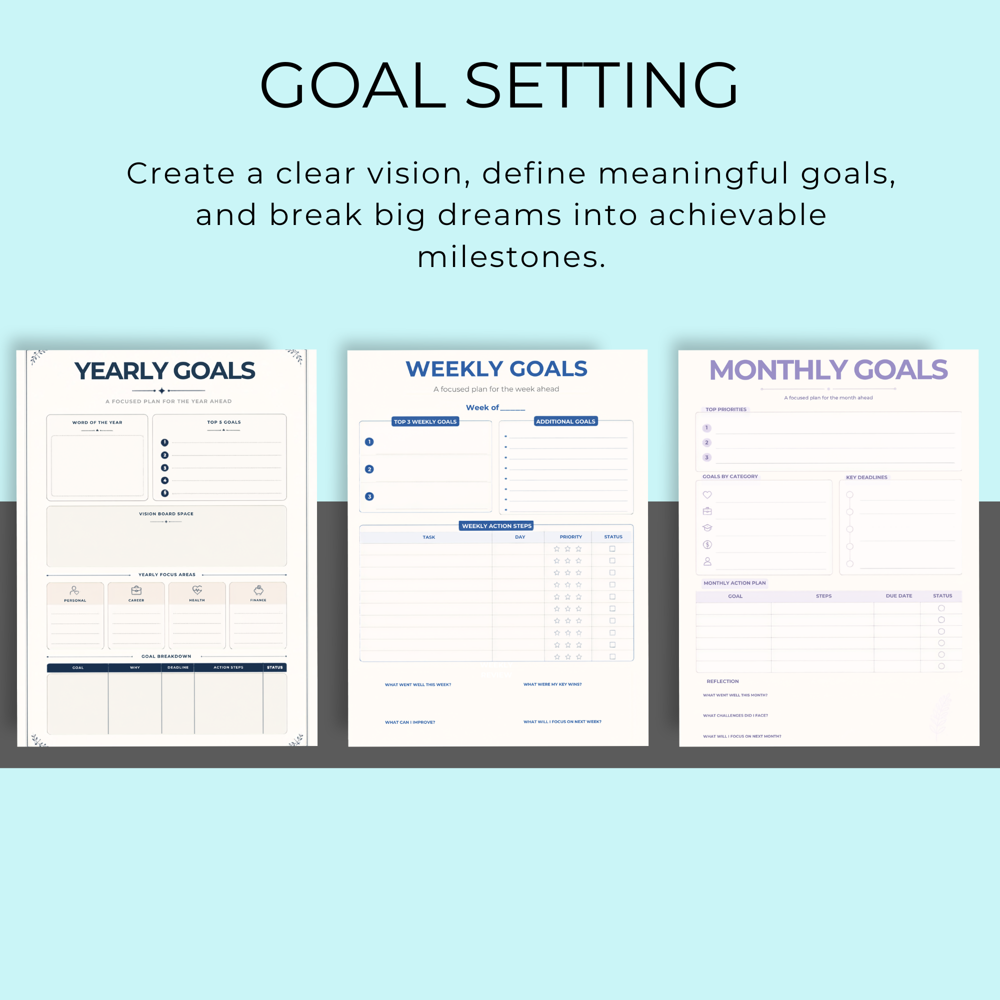 The Ultimate Goal Planner