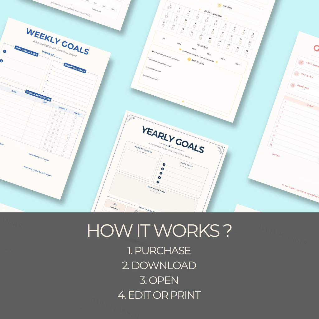 The Ultimate Goal Planner