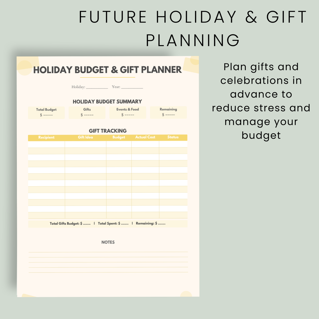 The Ultimate Budget Planner ®