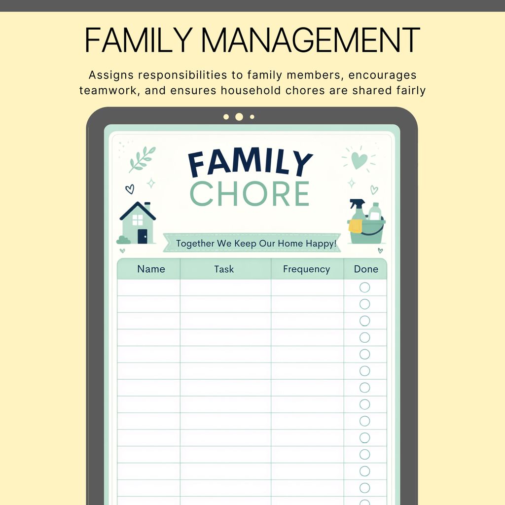 The Ultimate Cleaning Planner®