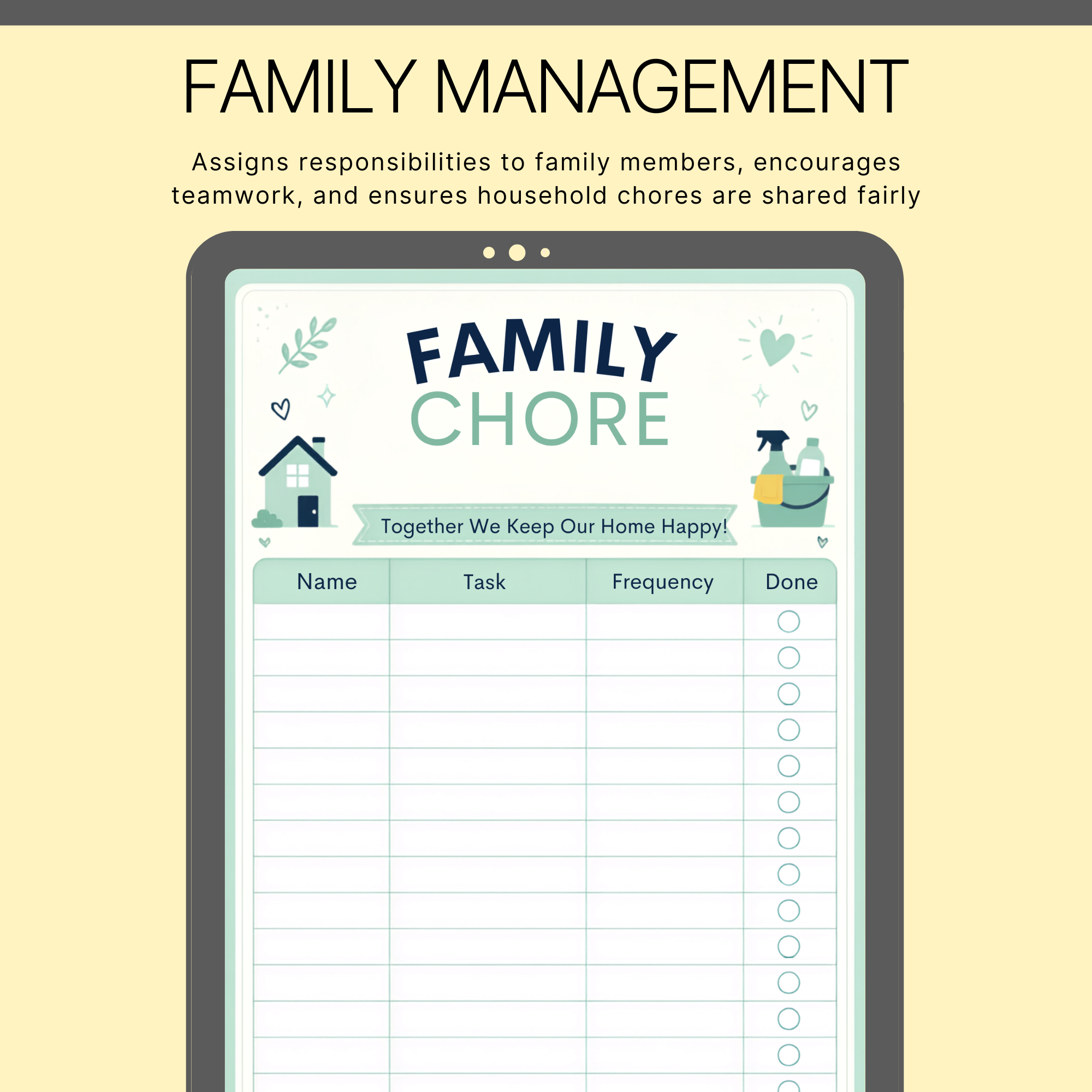 The Ultimate Cleaning Planner®
